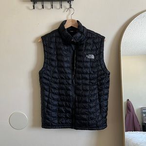 North Face Puffer Vest Black